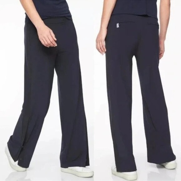 EUC - Athleta Gramercy Track Trouser - size 12 - Picture 1 of 5